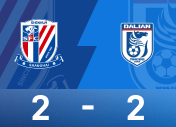 中超戰報：吳曦建功+造點、路易斯補時絕平，申花2-2英博