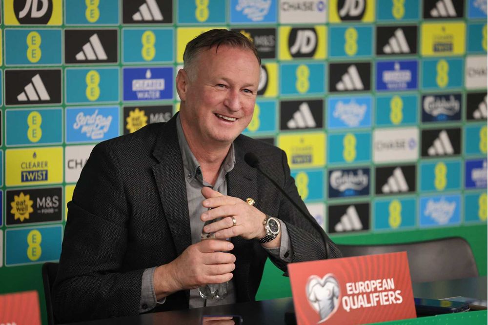 歐尼爾：儘管北愛爾蘭遭遇傷病困擾，但對兩場世預賽充滿信心