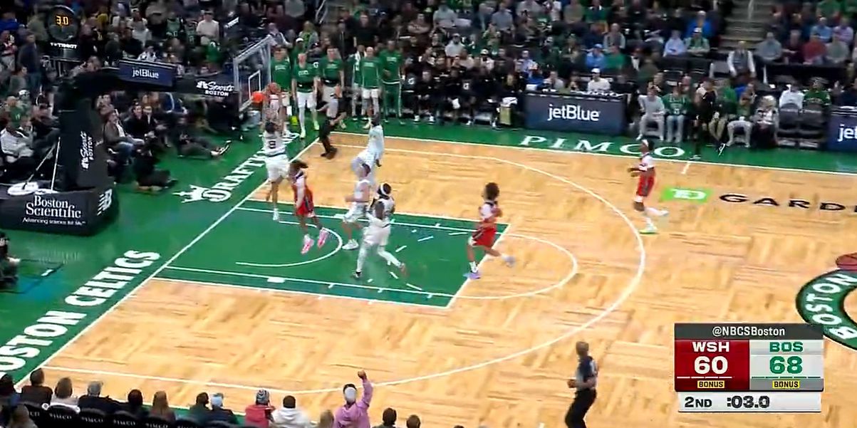 後備隊員不給力！板凳得分塞爾提克半場2-20跟跑位，僅一人得分