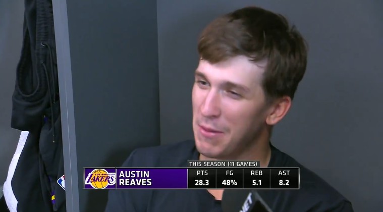 里夫斯：布朗尼在NBA首發而詹姆斯被下放到G聯賽事，太棒了