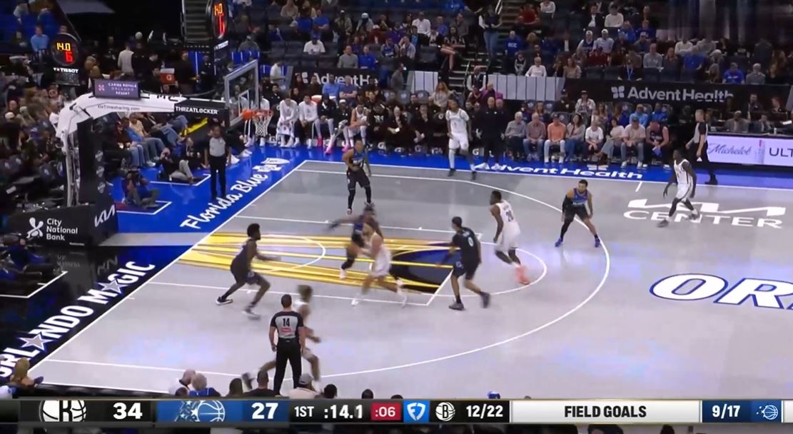 競技狀態不錯！波特首節8中4得到11分6助攻