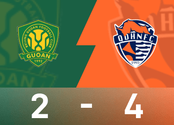 中超戰報：薩里奇獨造4球，海牛4-2客勝國安逃離降級區